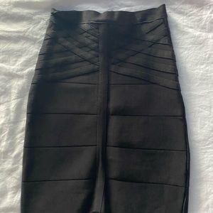 Black BeBe Bandage Skirt